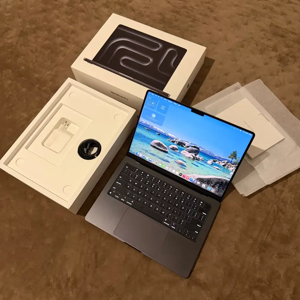 (iBox) Macbook Pro M4 14 inch 2025 16/512 Space Black Fullset Original