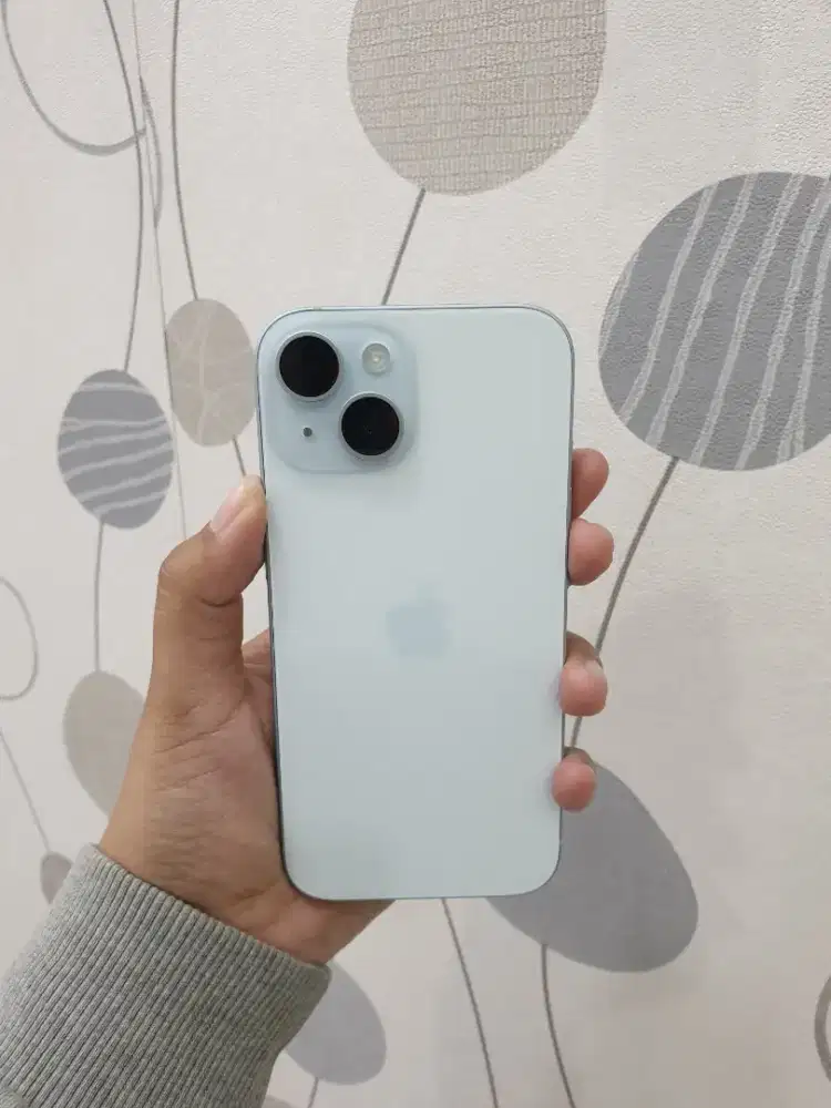 Iphone 15 128gb blue garansi on