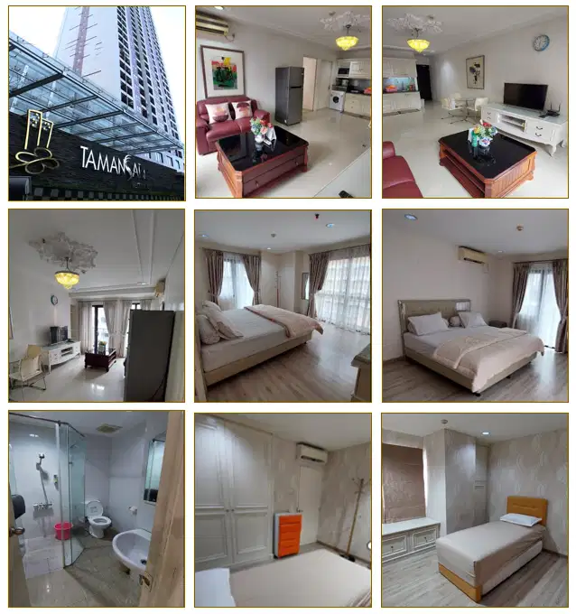 2BR 76m² Corner Unit Tamansari Semanggi Furnished – 7.9 jt