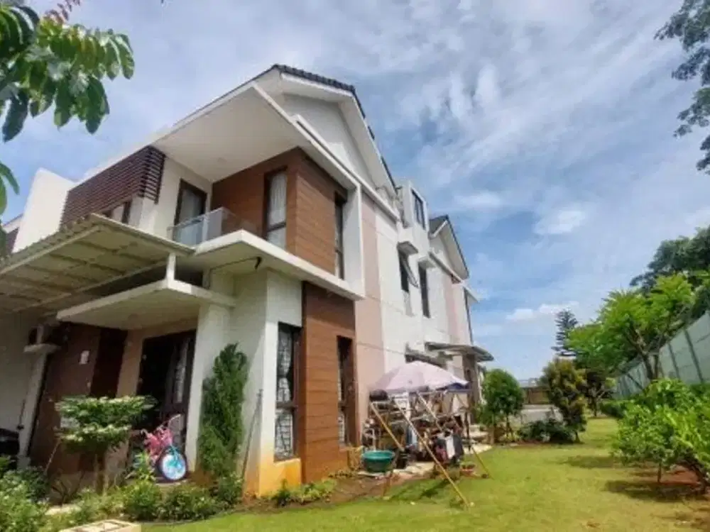 Dijual Rumah Hoek Burgundy Siap Huni Summarecon Bekasi