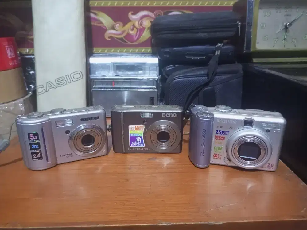 3 unit digicam minusan