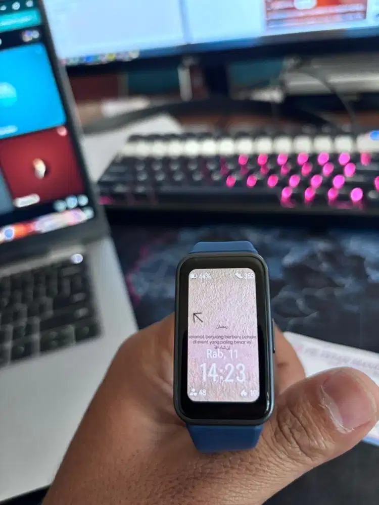 Huawei Band 10 mulus garansi