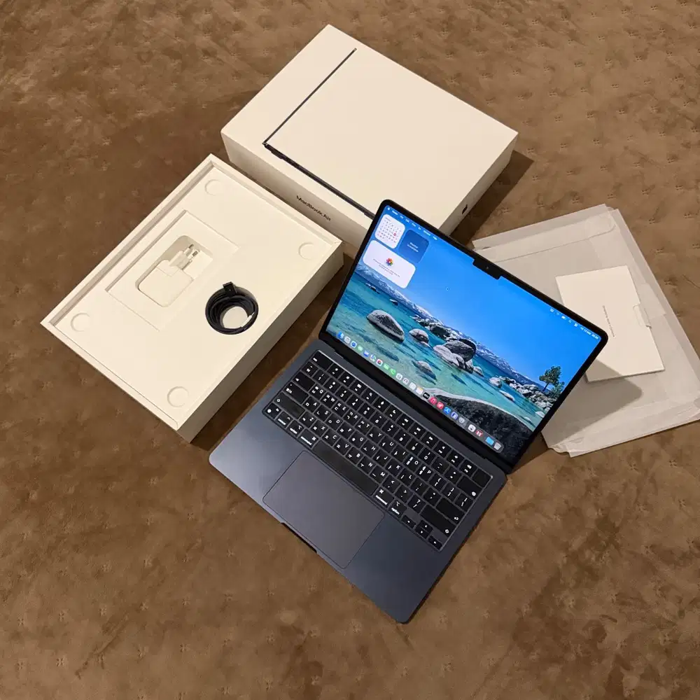 Macbook Air M2 13 inch 2023 Midnight 8/256 Korea Fullset Original