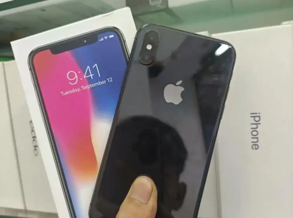I PHONE X 64 GB, IPHONE X 128 GB, MURAH.