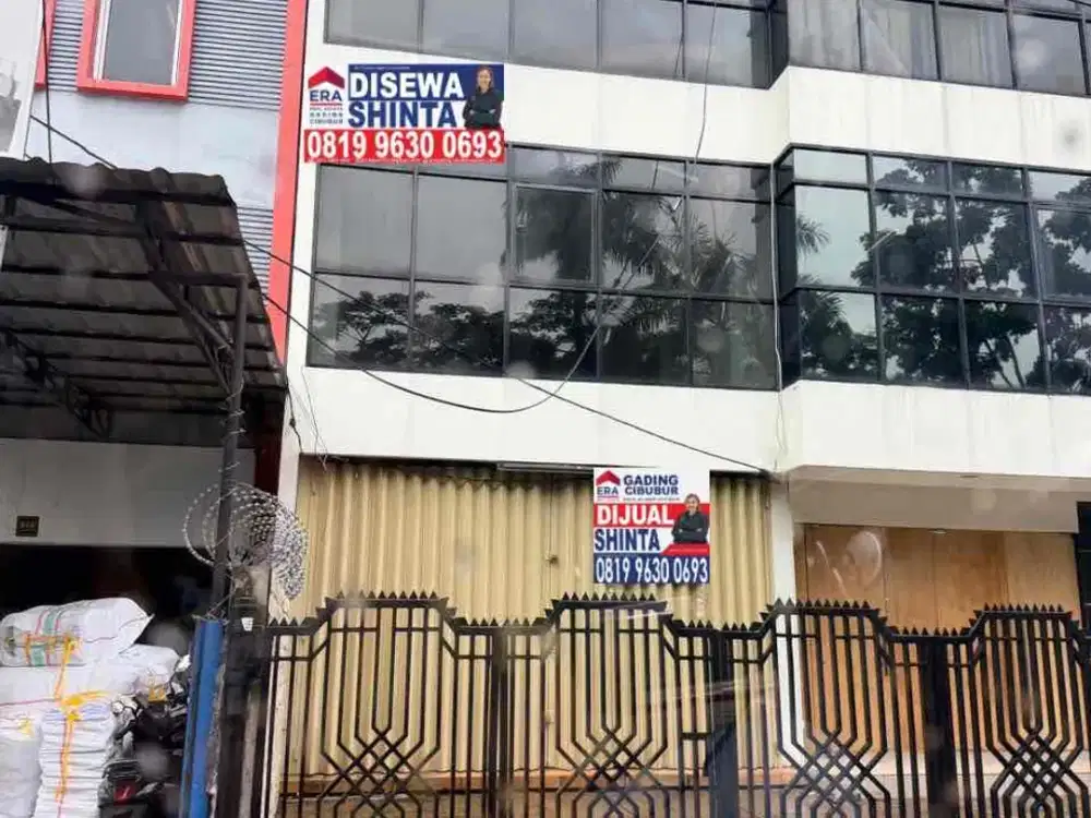 DISEWAKAN RUKO STRATEGIS – CIDENG TIMUR, JAKARTA PUSAT