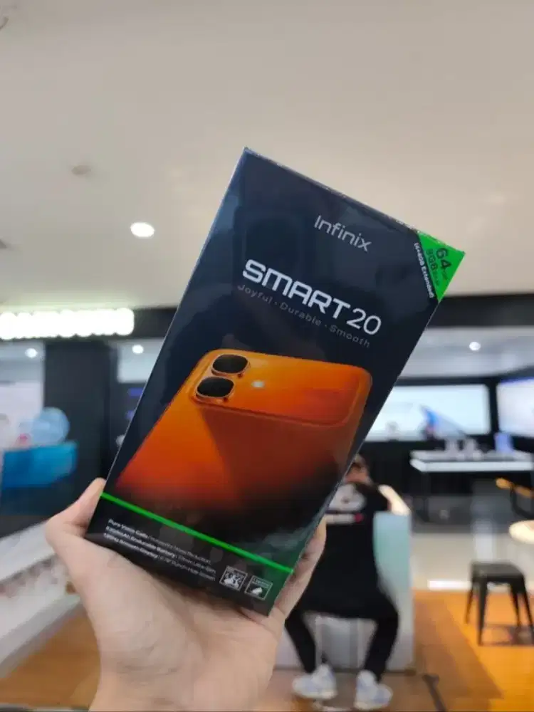 Infinix smart 20 baru 4/128gb baru,segel,garansiresmi Rp.1,699,000