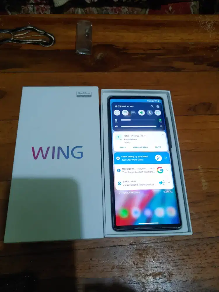 LG wing 8/128 dual sim