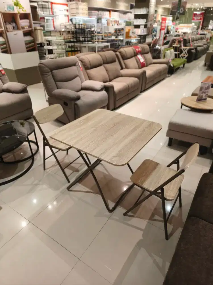 Set Meja Kursi Lipat Baru Murah