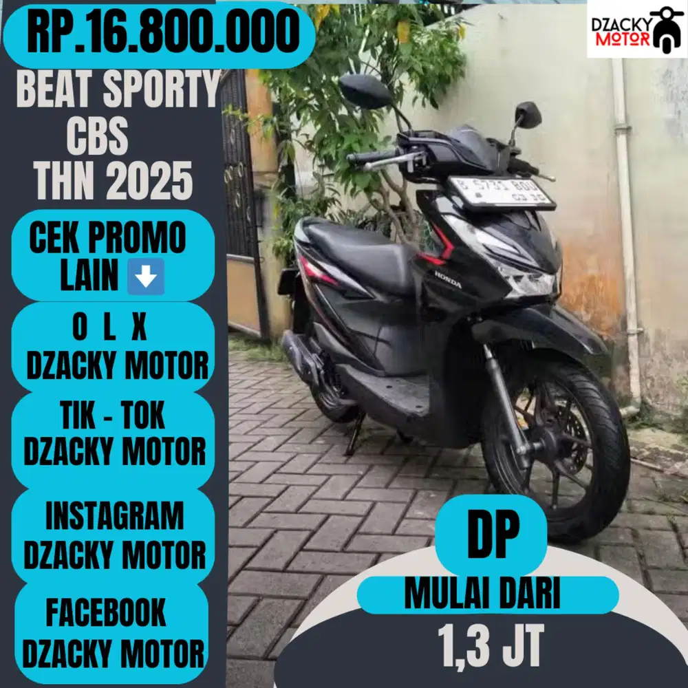 BEAT SPORTY CBS THN 2025 SECOND LIKE NEW