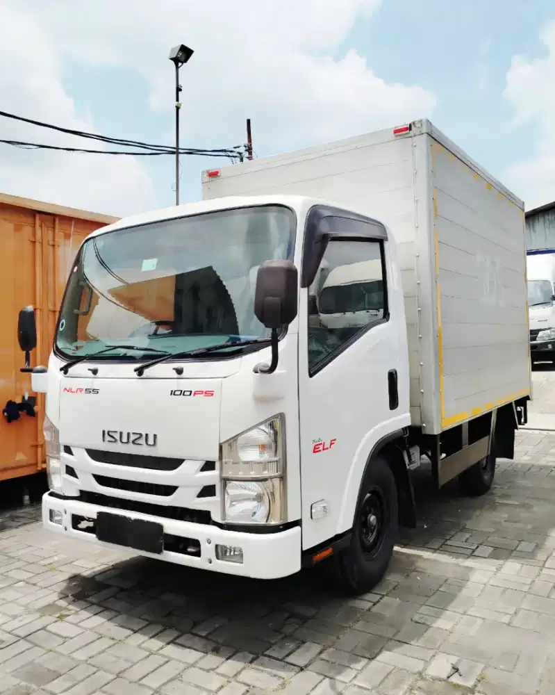 ISUZU ELF 4 BAN BOX JUMBO EURO 2 MASIH NORMAL BIOSOLAR CANTER