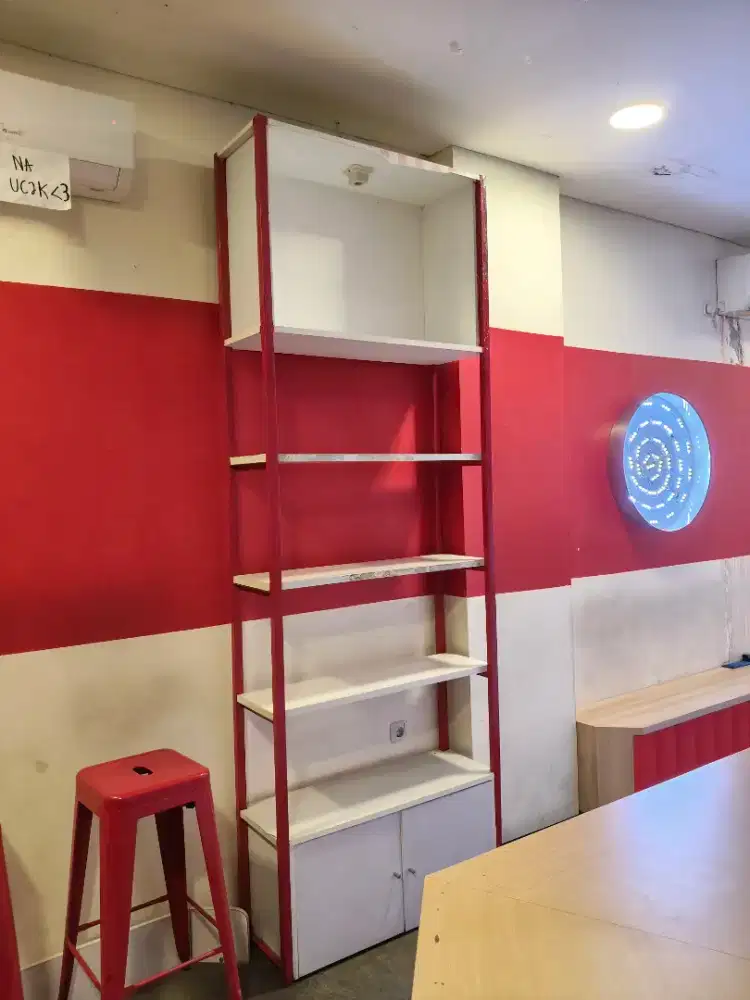 Pajangan rak ex mixue