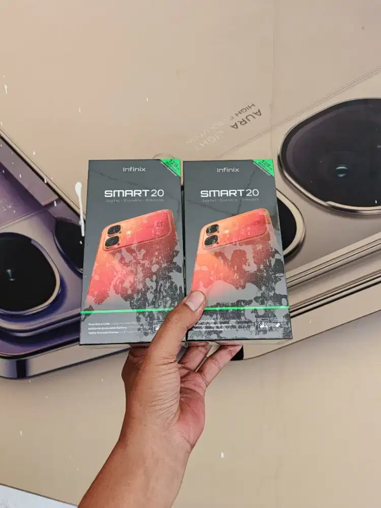 FAST RESPON WA Infinix Smart 20 4+4/128 Garansi resmi 1thn