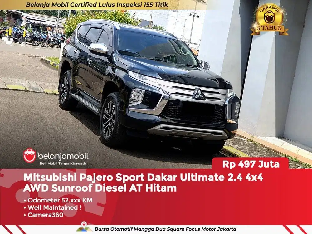 [4X4] Mitsubishi Pajero Sport Dakar Ultimate 2.4 AWD Diesel 2022/2023