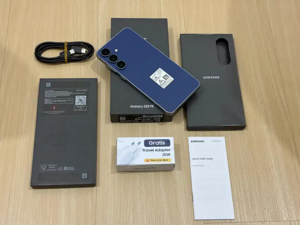 Samsung S25Fe 5G 8/256GB resmi mulus garansi on oktober
