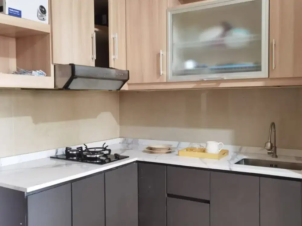 Hunian Nyaman Mediterania Ancol View Kolam Renang Lantai Rendah 1 Bedroom Siap Huni