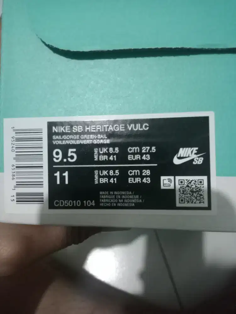 Sepatu casual Nike vulc heritage