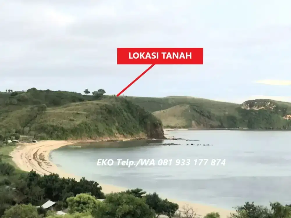 Tanah MURAH Tepi Pantai dekat Sirkut MotoGP Mandalika Lombok