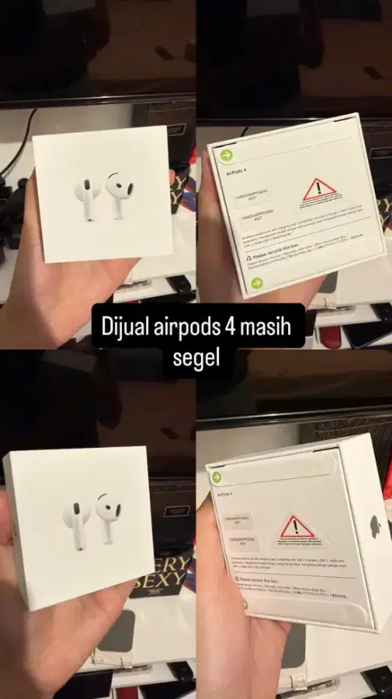 Airpods 4 masih segel
