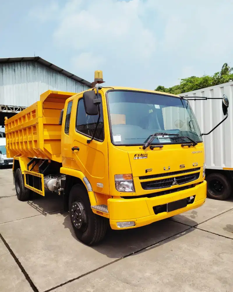 MITSUBISHI FUSO FIGHTER 240PS DUMPTRUK KONDISI SEPERTI BARU DUMPTRUCK