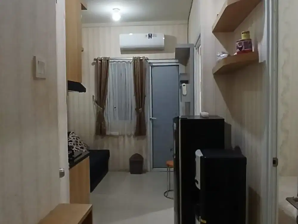 Hunian Nyaman Green Pramuka City 2BR Full Furnished Lengkap dan Strategis untuk Sewa Tahunan