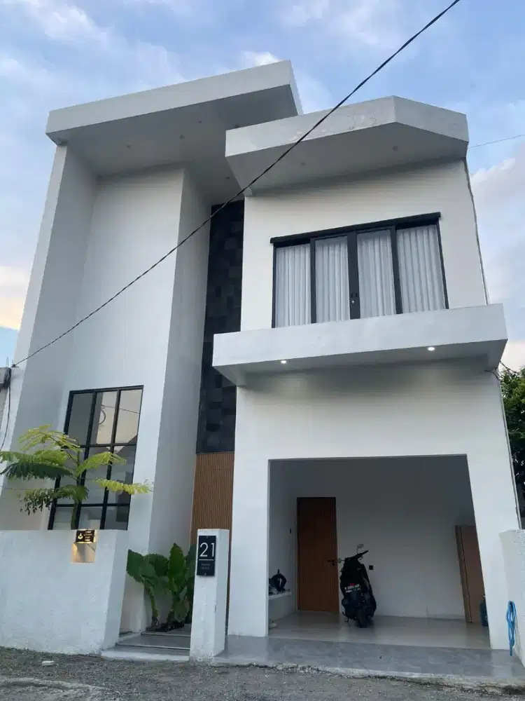 Rumah Modern Minimalis 2 lantai
