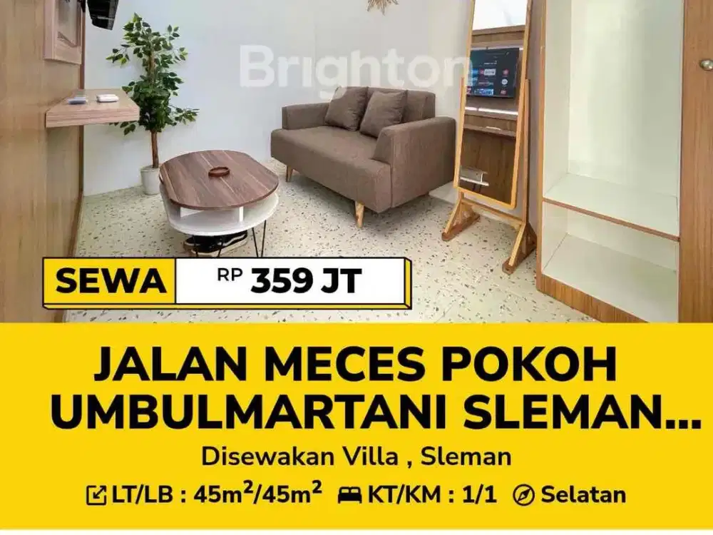 villa private pool siap huni