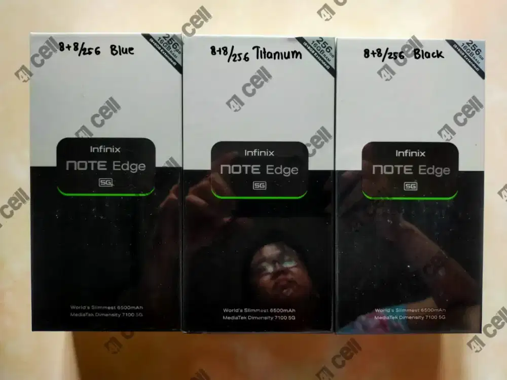 Infinix note Edge 5G ram 8+8/256 100% baru Termurah