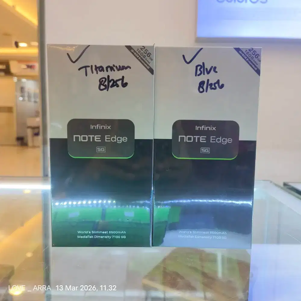 Infinix note edge 5g 8/256 resmi