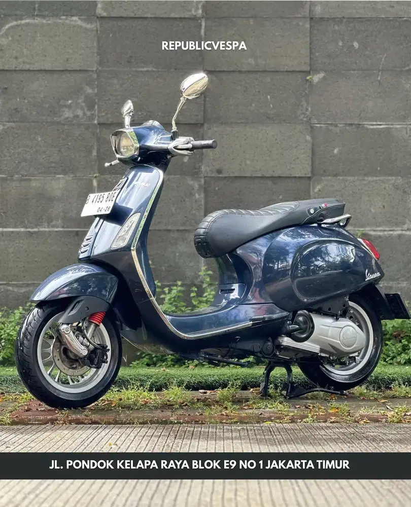 TERMURAH️️️ Piaggio Vespa Sprint 150 3V Th 2014 Warna Biru Perfect