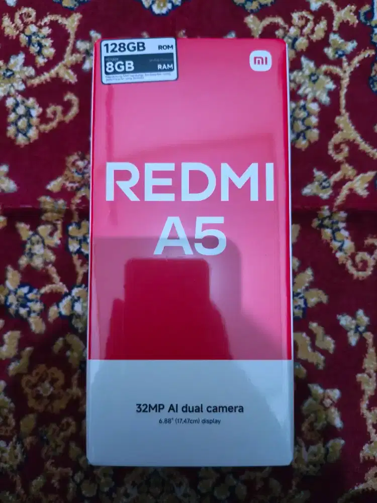 (BNIB) Redmi A5 Hitam 4/128 Baru Segel Garansi Resmi No Repack