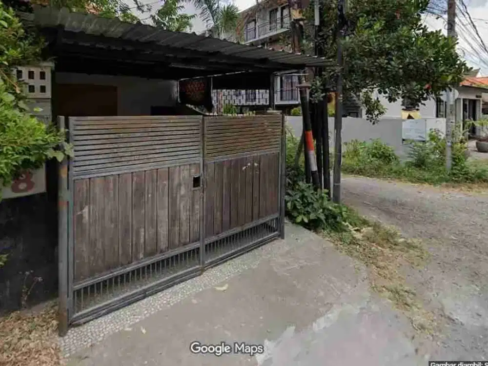 Jual Tanah Luas 2are/200m² Jl Taman Sari Kerobokan dekat seminyak area Investasi.