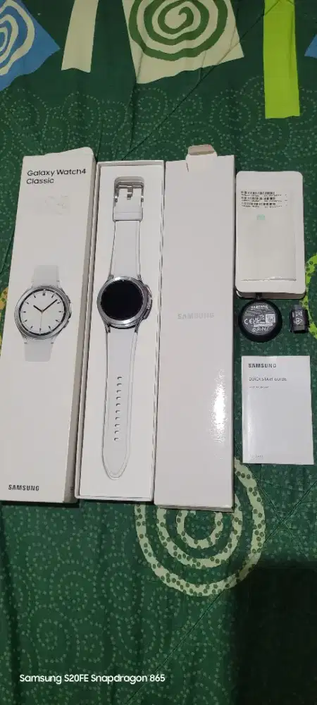 Samsung Galaxy Watch 4 Clasic 42mm Fullshet Ex.Resmi SEIND Originalan