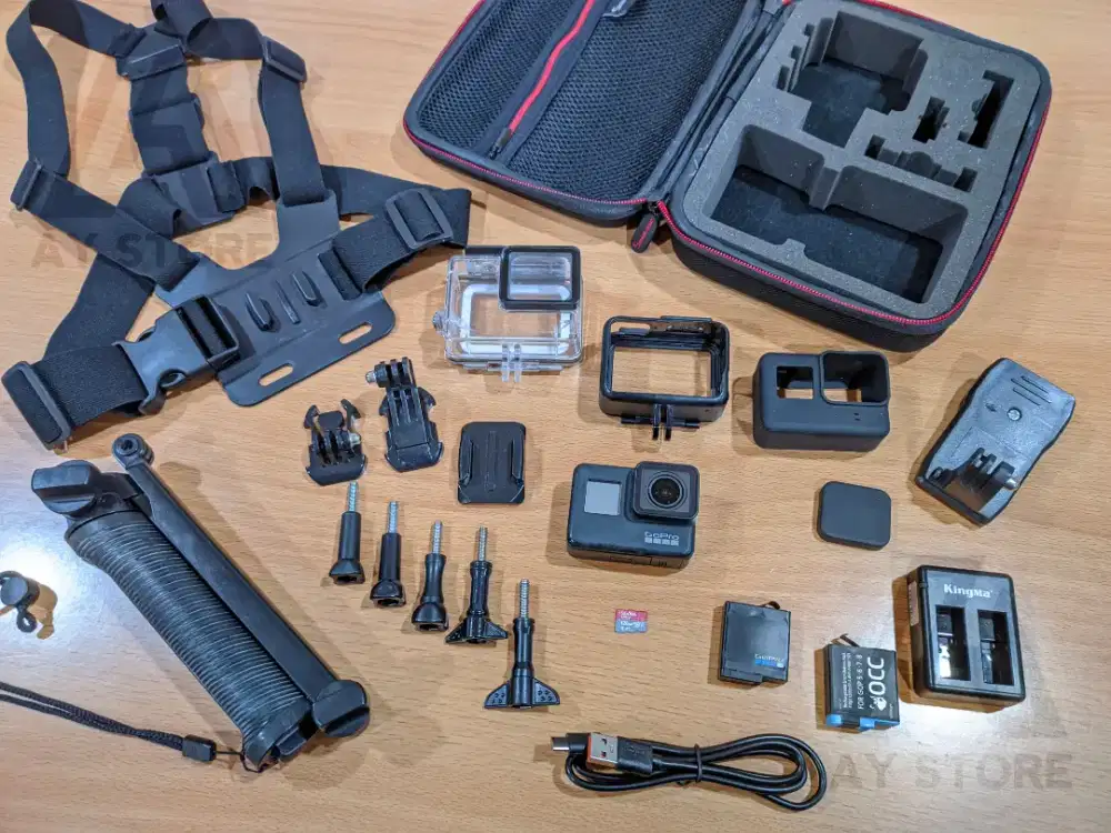 GoPro Hero 7 black second mulus banyak bonus