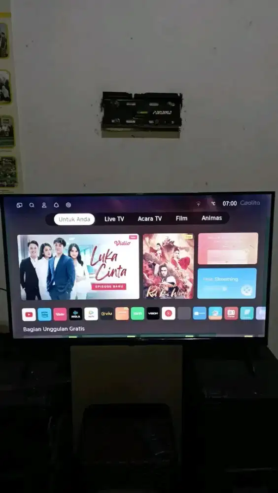 TV coocaa 32in fullset