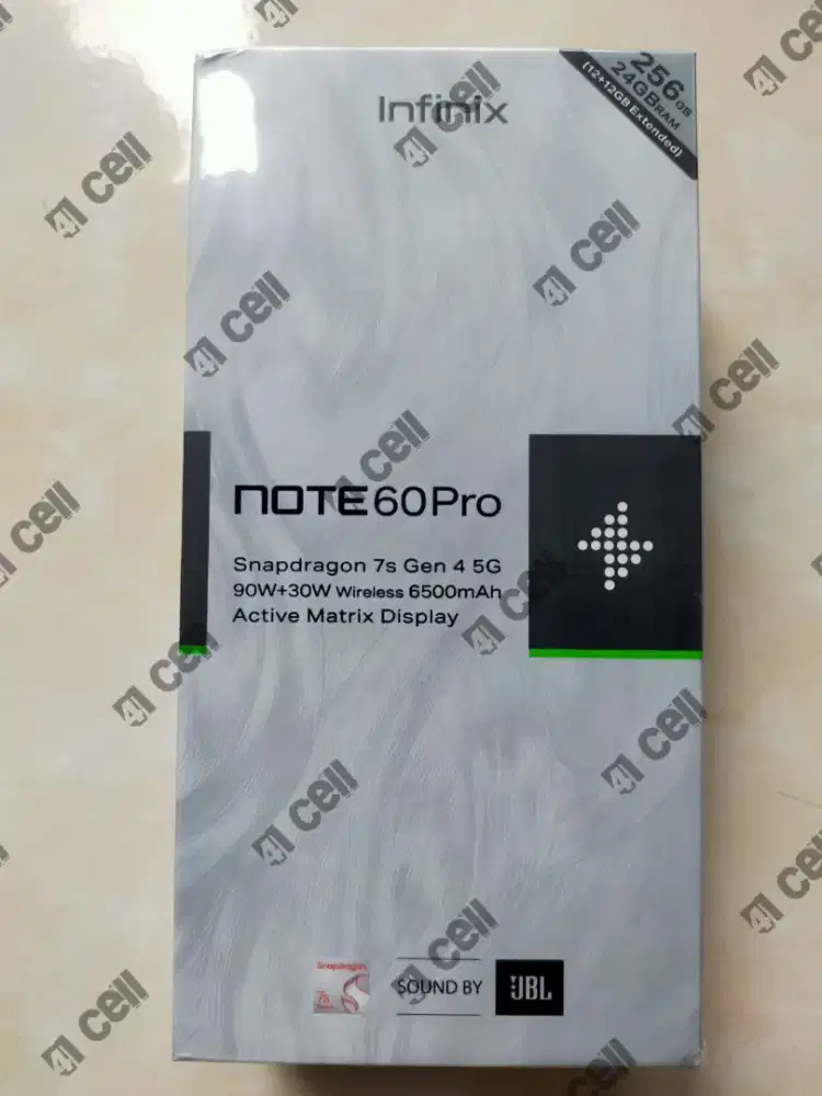 Infinix note 60 pro ram 12+12/256 100% baru Termurah