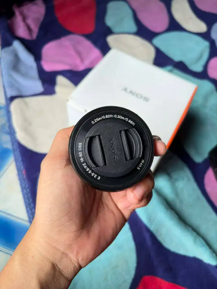 [second] Lensa kit Sony E 16-50mm f/3.5-5.6 PZ OSS zve10 like new