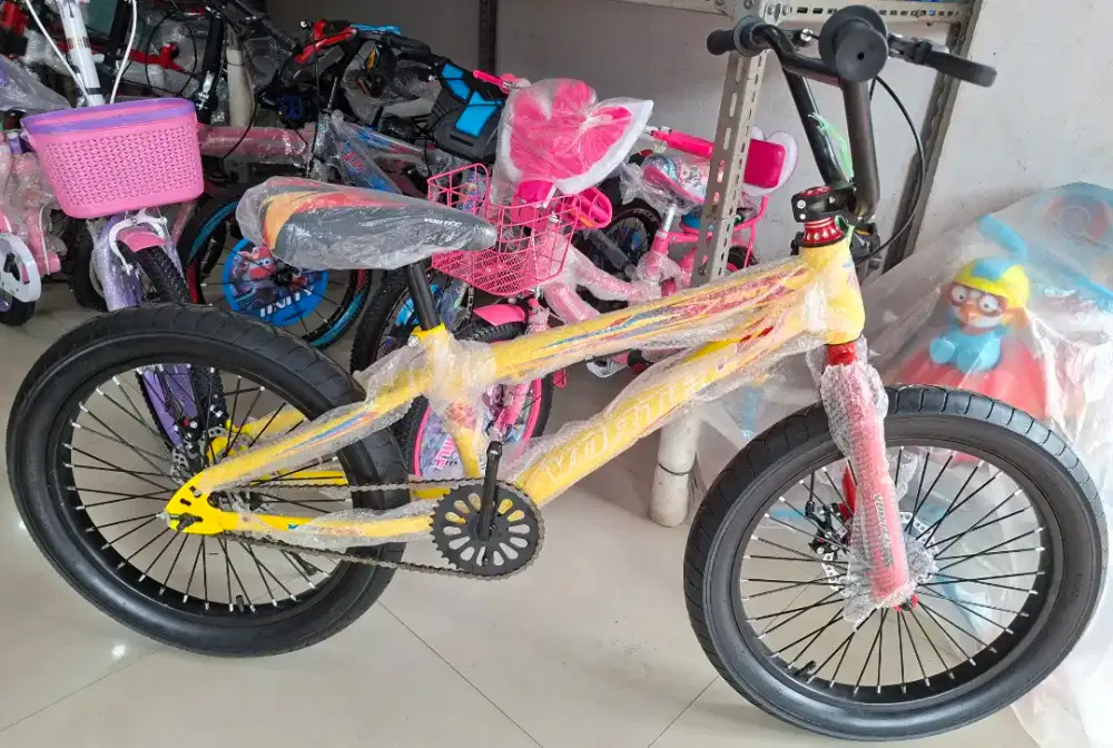 Sepeda BMX 20 Inch VORTEC ( BAN JUMBO 3.0 ) ( REM CAKRAM )