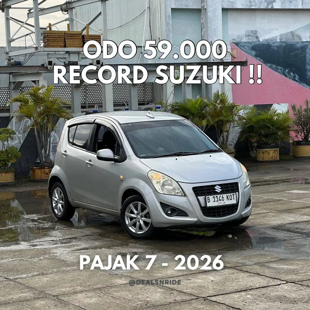 KM 59.000 ANTIKK !! PAJAK 7/2026 SUZUKI SPLASH AT 1.2 2013 ANTIK COY