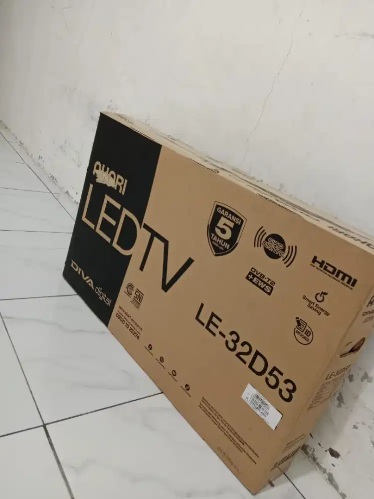 TV Akari digital, 32 inci