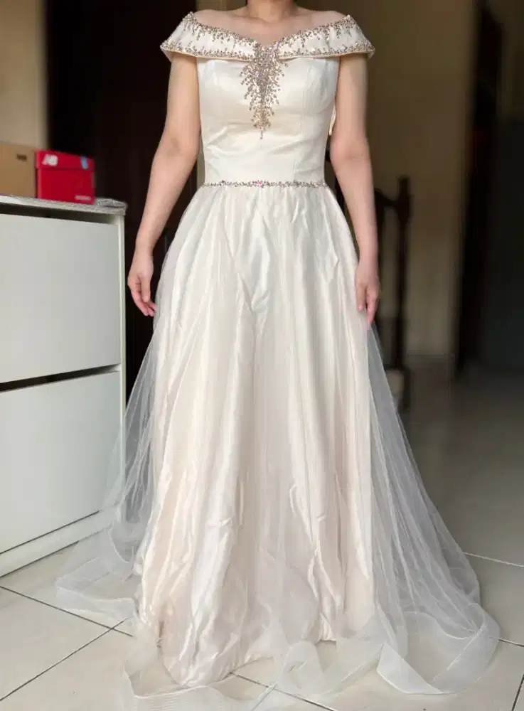 Gaun Prewed/ Bridesmaid/ Sister/ Evening [PRELOVED]