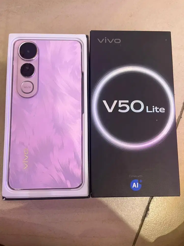 BISA CICIL EX DISPLAY VIVO V50 LITE 8/256 VIOLET