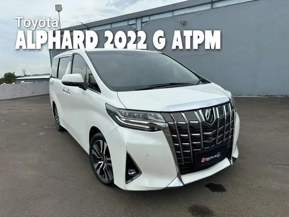 Toyota Alphard 2022 G ATPM Putih ANTIK