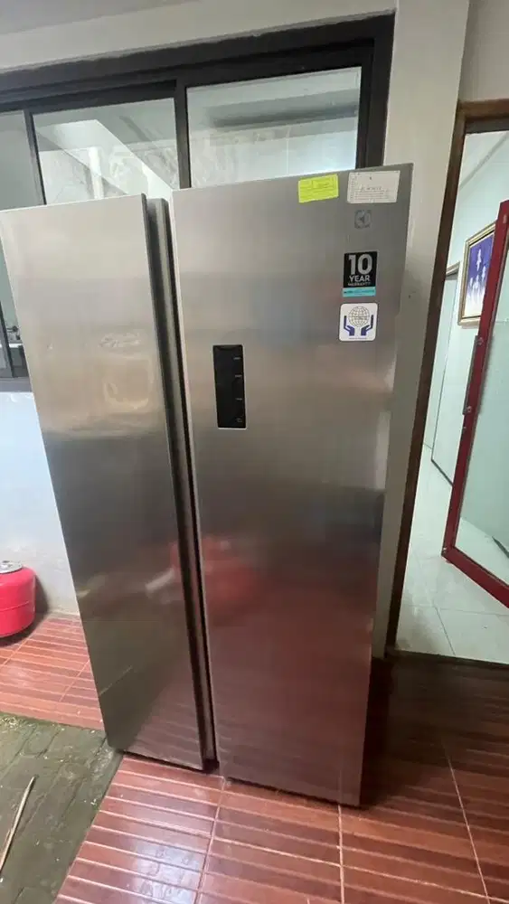 Kulkas Electrolux Side By Side (Nyala Tapi Tidak Dingin)