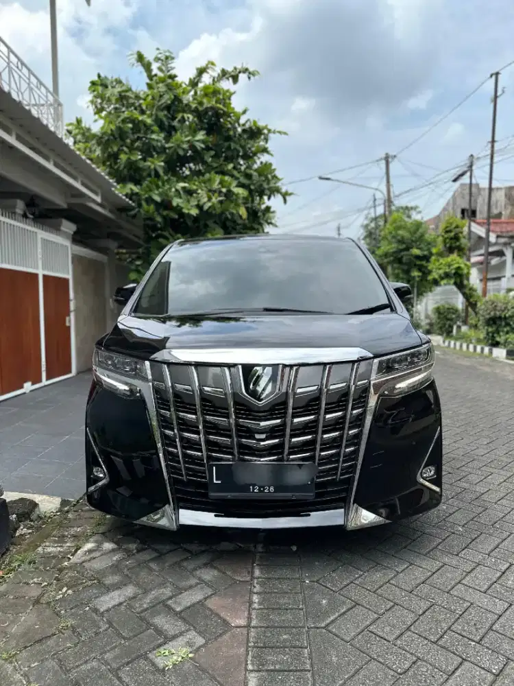 Alphard G ATPM TSS 2021 istimewa low km
