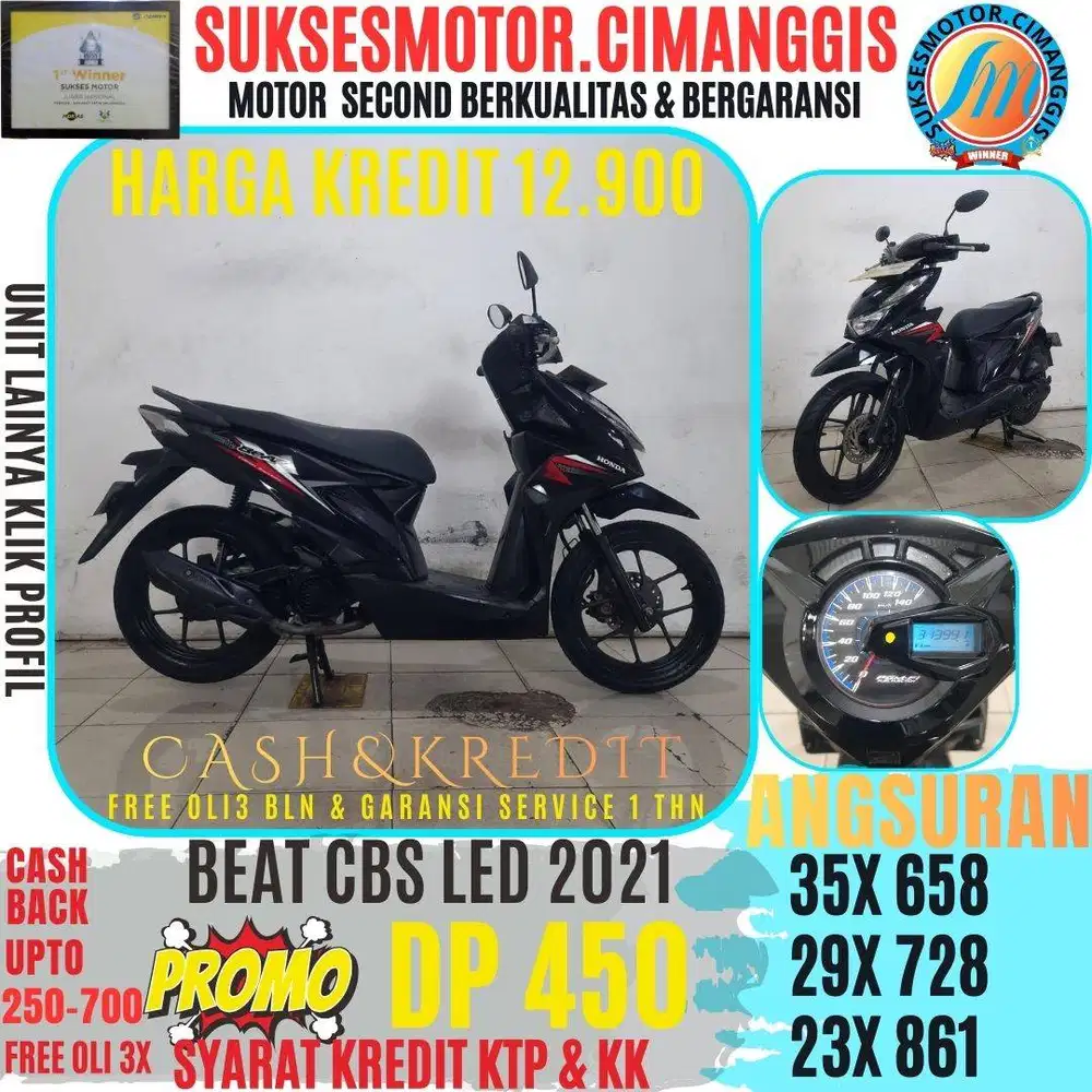 DP450 BEAT CBS CASHBACKUPTO700 RIBUAN FREEOLI3X SUKSESMOTOR