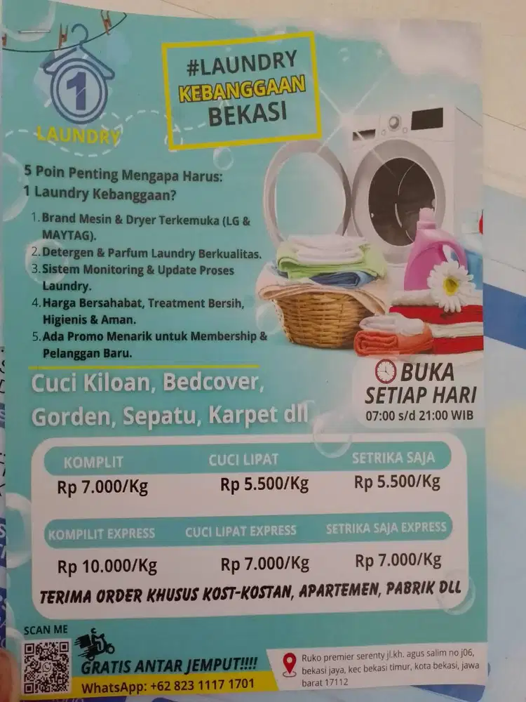 Cucian numpuk ,,? Cuzzz TLP kita aja ..