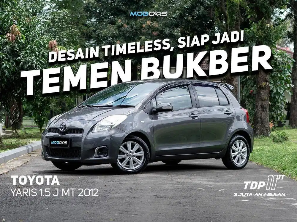 FREE GARANSI MESIN 2 TAHUN! CICILAN HANYA 3 JUTAAN YARIS 1.5 MOBCARS