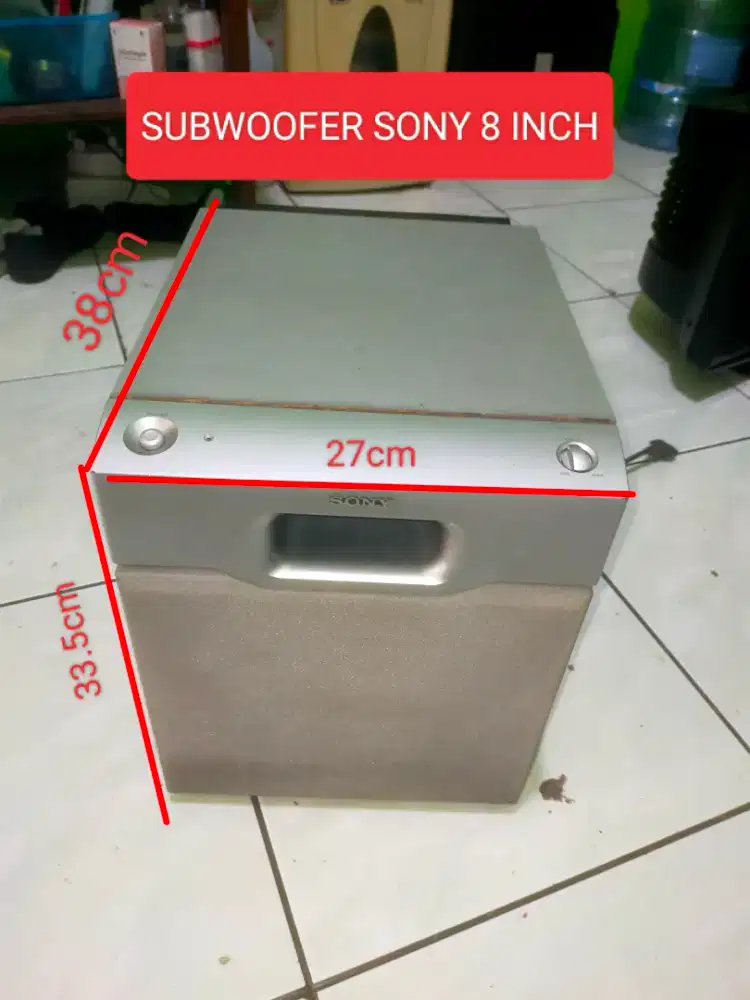 Subwoofer Sony home tweter