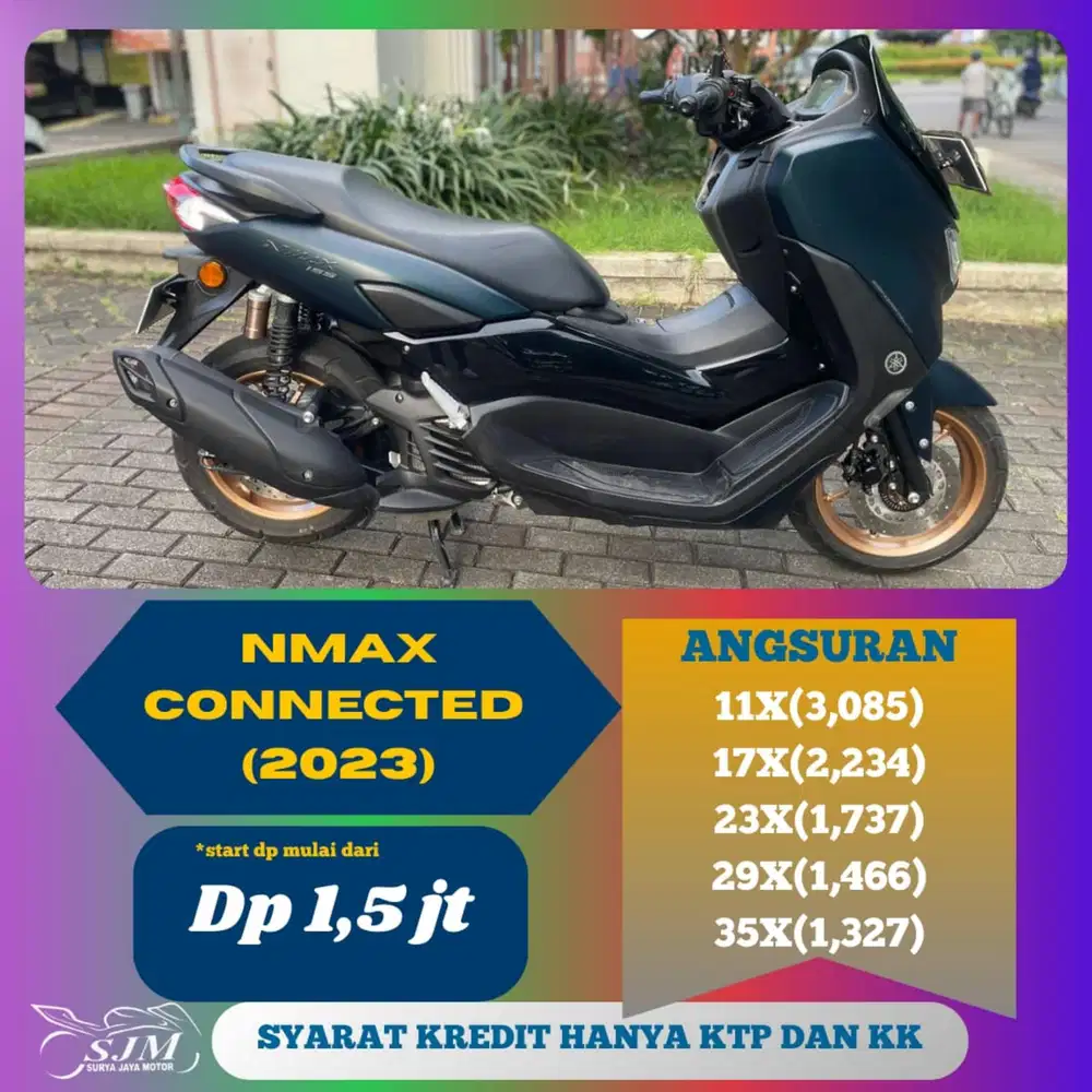 YAMAHA NMAX CONNECTED 2023 CASH & KREDIT
