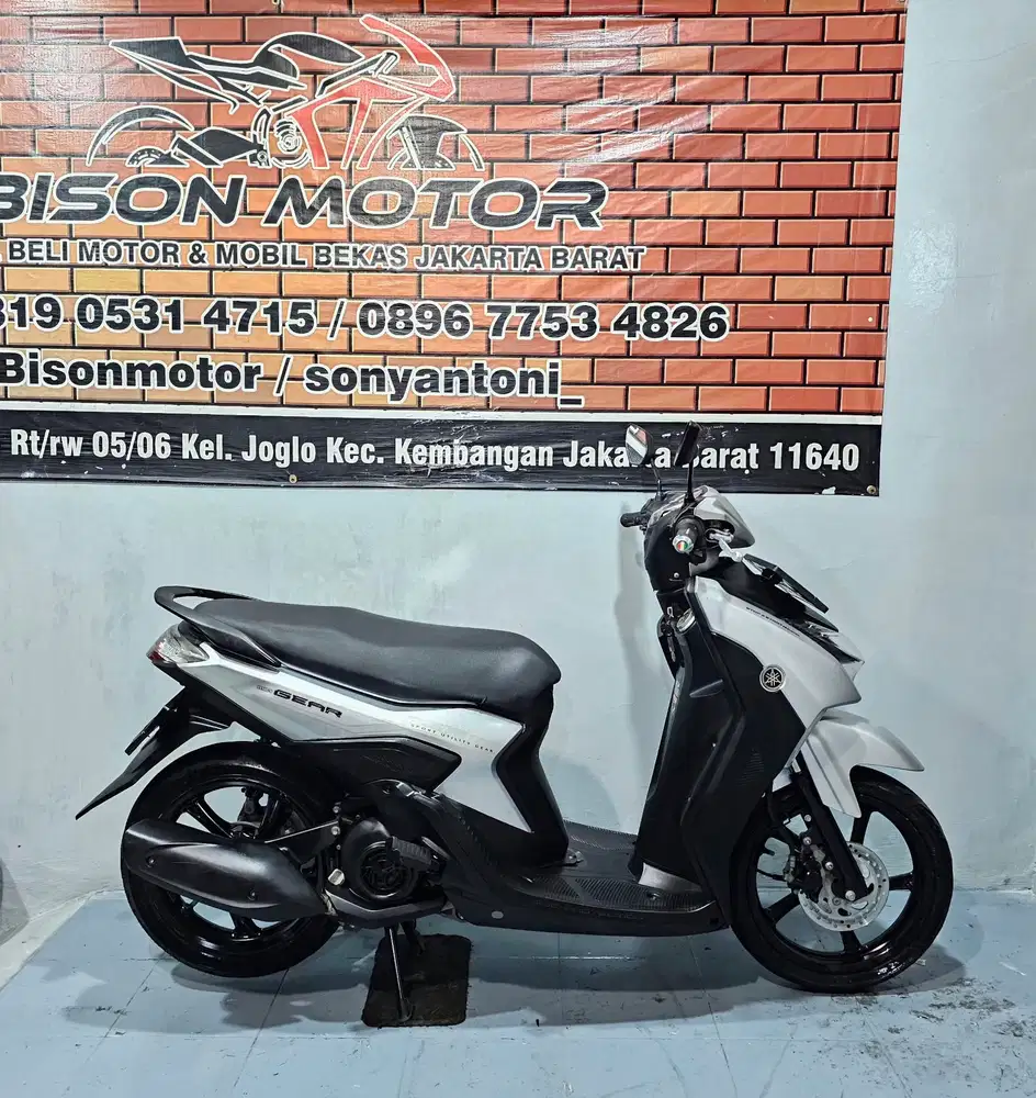 MEWAH! YAMAHA MIO GEAR S 125 LED ECO TAHUN 2023 / 2022 SILVER DOFF